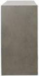 Dovetail Furniture Pamina Gray Concrete Outdoor Console Table-2
