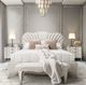 Michael Amini® London Place Creamy Pearl California King Upholstered Panel Bed-1
