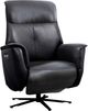 Parker House® Tripp Cortana Blackberry Leather Power Swivel Recliner P1-0