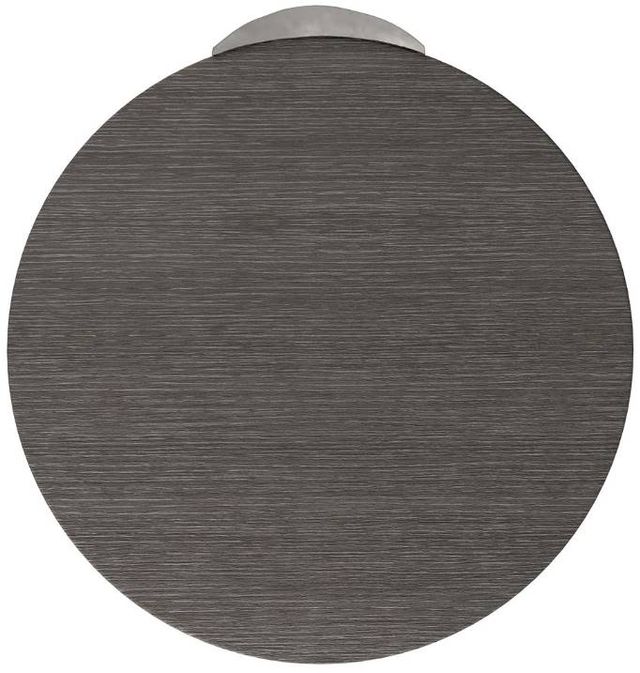 Bernhardt Prado Porcini Accent Table with Bright Graphite Base-3