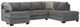 Signature Design by Ashley® Riverfield 2-Piece Iron U-Shape Sectional and Chaise-0