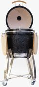 Coyote® Asado 22" Black Freestanding Charcoal Smoker-4