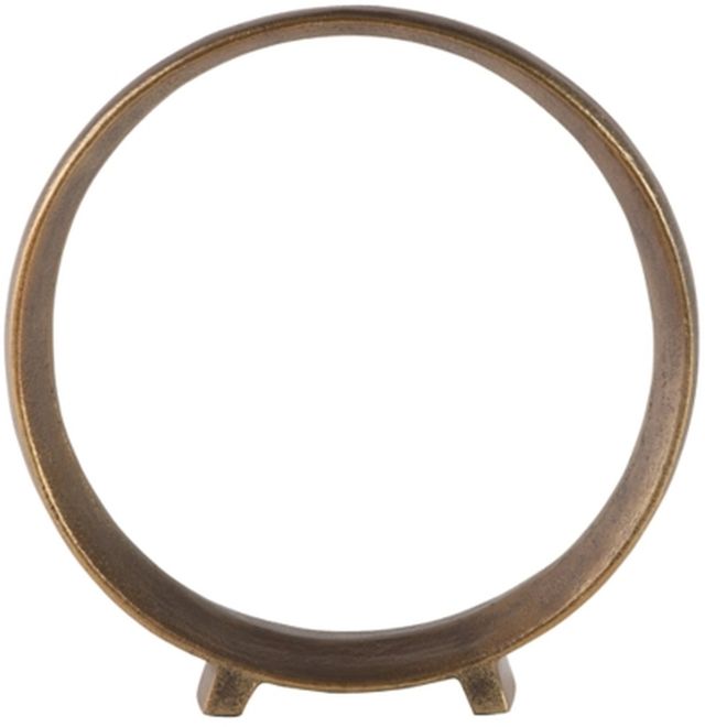 Signature Design by Ashley® Ryandale Antique Brass 14" Sculpture-1