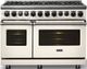 Viking® 7 Series 48'' Pure White Sealed Burner Pro Style Dual Fuel Range-4