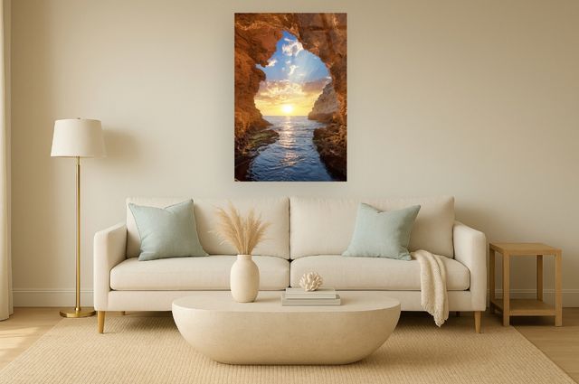 Classy Living Grotto Sunset Wall Art-1