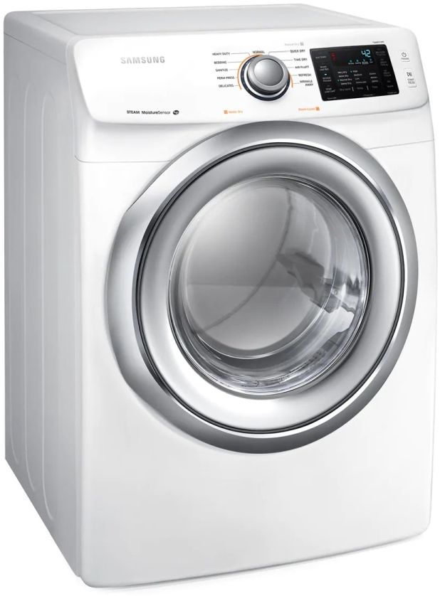 Samsung 7.5 Cu. Ft. White Electric Dryer-4