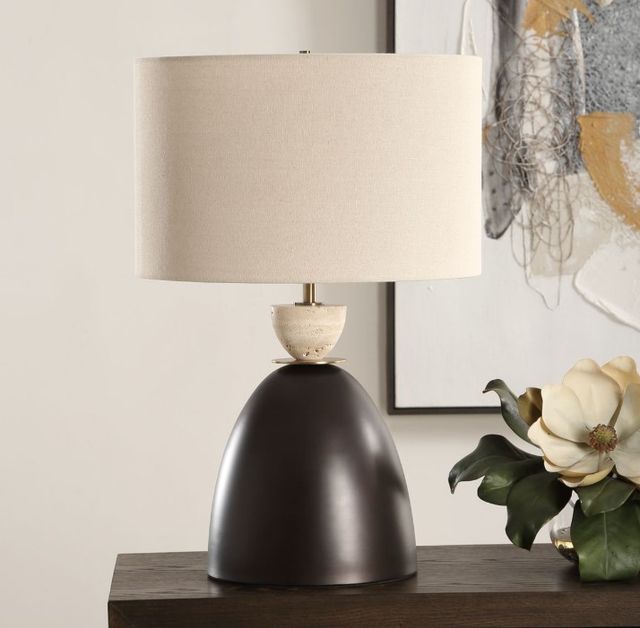 Uttermost® Procida Dark Bronze Table Lamp-1