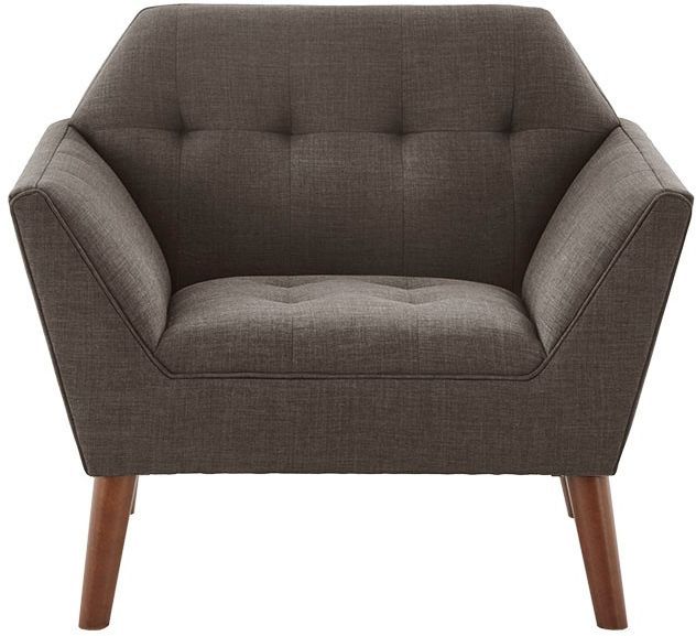 Olliix by INK+IVY Charcoal Newport Lounge Chair-0