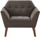 Olliix by INK+IVY Charcoal Newport Lounge Chair-0