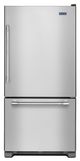 Maytag® 18.7 Cu. Ft. Fingerprint Resistant Stainless Steel Bottom Freezer Refrigerator-0