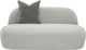 TOV Furniture Carraway Light Gray Loveseat-3