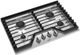 Whirlpool® 30" Stainless Steel Gas Cooktop-3