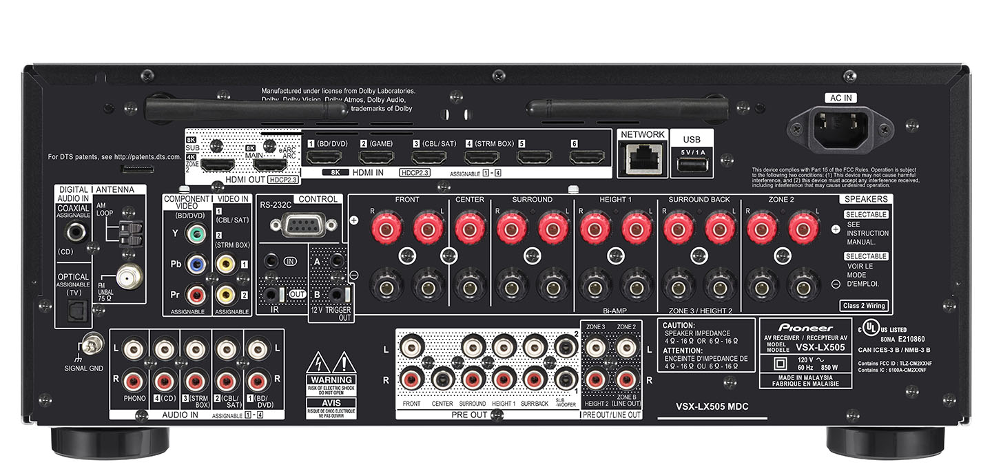 Pioneer Elite VSX-LX505 Receiver - Thumbnail 5