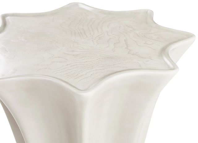 Michael Amini® La Terrazza Silver Mist Chairside Table-3