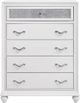 Coaster® Barzini White Chest-0
