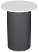 CabanaCoast® Customizable Roman SOL Sintered™ Stone 14'' Outdoor Round Side Table -0
