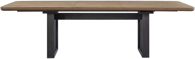Bernards Elure Latte Double Pedestal Table-1