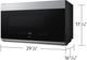 Samsung Bespoke 2.1 Cu. Ft. Stainless Steel Over the Range Microwave-2