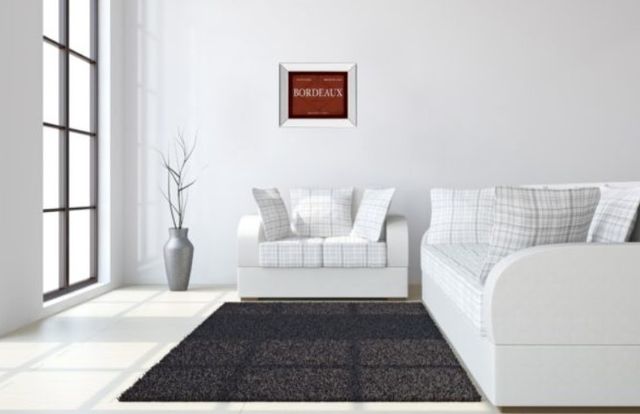 Classy Art Bordeaux by Paola Viveiros Framed Wall Art-2