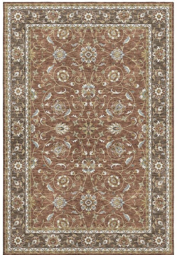 Dalyn™ Rug Company Hatay HY1 Paprika 5'x8' Area Rug-0