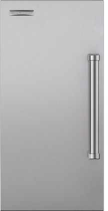 Sub-Zero® 15" Stainless Outdoor Ice Maker Door Panel with Pro Handle-0