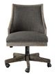 Uttermost® Aidrian Heavy Gray Desk Chair-3
