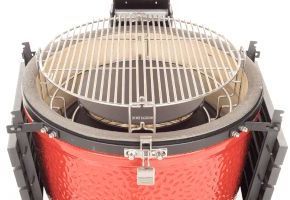 Kamado Joe® Classic III 47" Red Freestanding Charcoal Grill-1