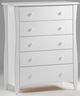 Night & Day Furniture™ Clove Cases White Drawer Chest-0
