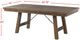 Elements International Jax 5-Piece Cherry/Cream Dining Set-3