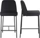 TOV Furniture Sydney 2-Piece Black Velvet Counter Stool-0