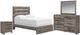 Signature Design by Ashley® Graystorm 4-Piece Brown Gray Full Bedroom Set-0