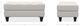 La-Z-Boy® Laurel Oat Ottoman-2