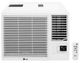 LG 12,200 BTU's White Window Mount Air Conditioner with 11,200 BTU's Heating-1