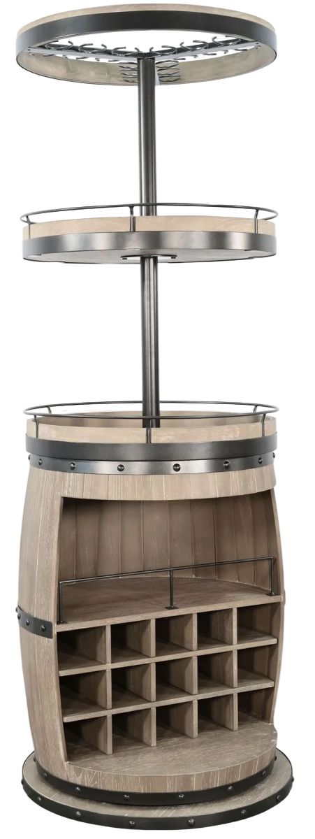 Sunny Designs™ Wheat Barrel Bar with Swivel-0