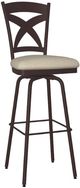 Amisco Customizable Marcus Swivel Bar Stool-0