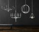 Currey & Company Cyrilly Gesso White Chandelier-2