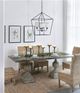 A & B Home Black Square Iron Glass Chandelier-4