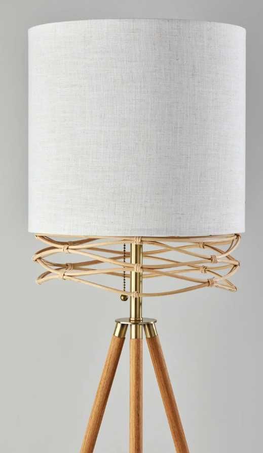 Adesso® Melanie Natural Floor Lamp-2