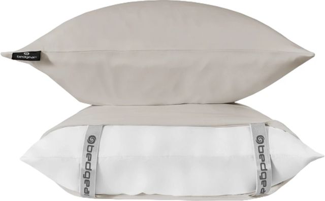 BEDGEAR® Dri-Tec® Performance® 2-Piece Medium Beige King Pillow Case Set-2