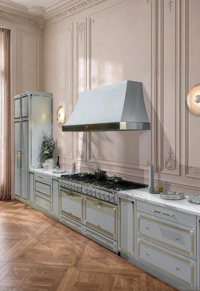 La Cornue CornuFé 90 AlberTine 36" Tapestry Pro Style Dual Fuel Range-2
