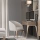 Michael Amini® Malibu Crest Blush Writing Desk-1