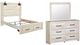 Signature Design by Ashley® Cambeck 3-Piece Whitewash Queen Panel Bed Set-0