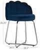 HH2 Home Catalina Blue Vanity Stool-2