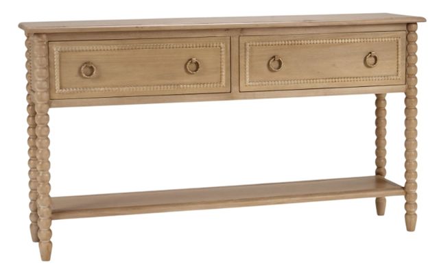 Bramble Customizable Cholet 2-Drawer Console Table-0