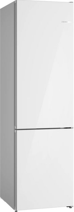 Bosch® 800 Series 12.8 Cu. Ft. White Glass Compact Refrigerator