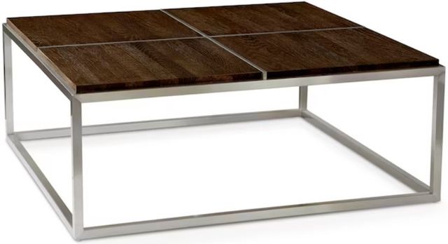Bassett® Furniture Customizable BenchMade Midlothian 17" Square Cocktail Table-0