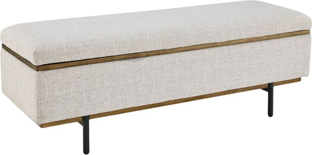 Signature Design by Ashley® Dettaford Stone Storage Bench-0