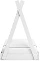 Signature Design by Ashley® Hallityn White Youth Twin Tent Complete Bed in Box-4