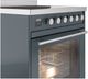 Ilve® Professional Plus II 30" Blue Grey Pro Style Induction Range-4