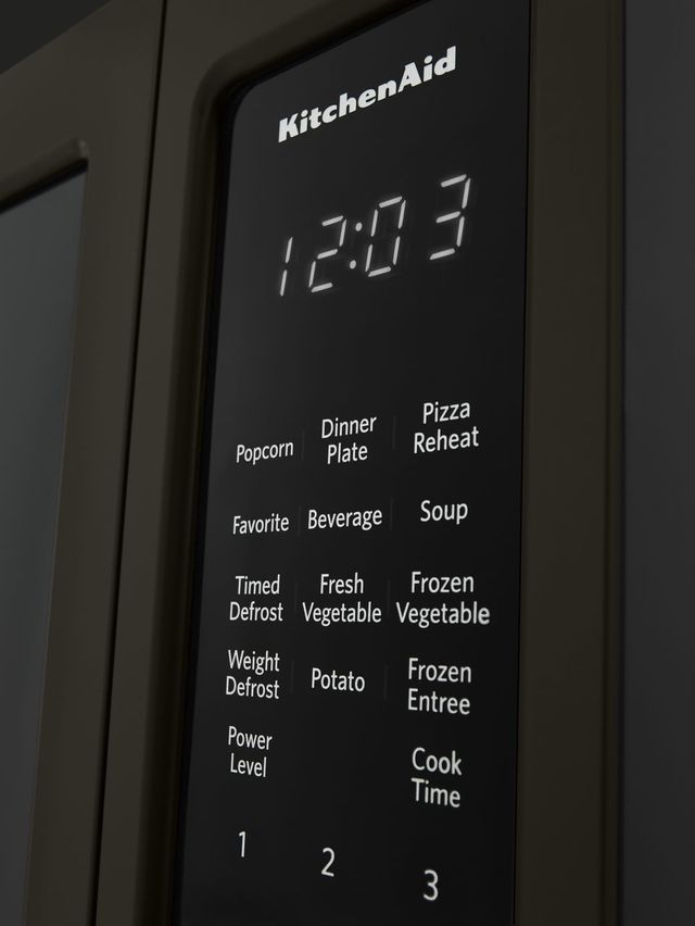 KitchenAid® 1.6 Cu. Ft. Black Stainless Steel with PrintShield™ Finish Countertop Microwave-3